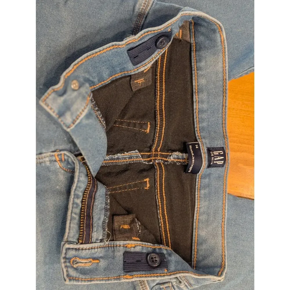 Gap Kids Jegging Jean, Light Wash, LN w/o Tags, Size 14